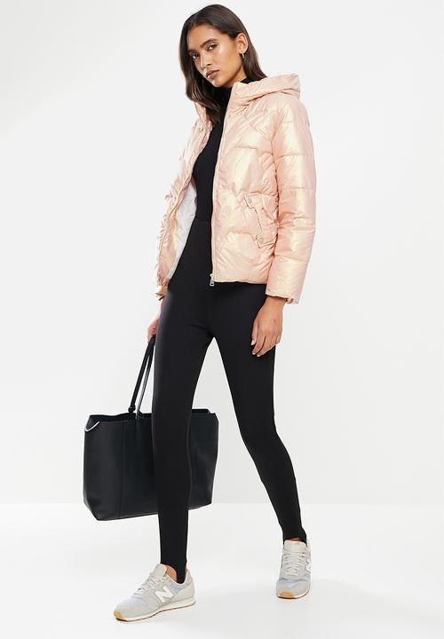 Stella Morgan - Long sleeve puffer jacket - pink