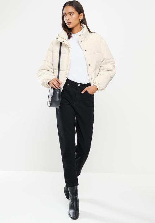 Stella Morgan - Long sleeve puffer jacket - cream