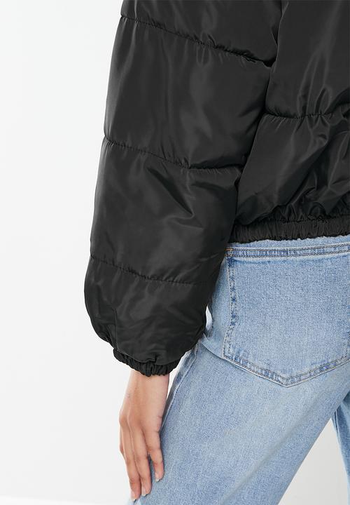 Stella Morgan - Long sleeve puffer jacket - black