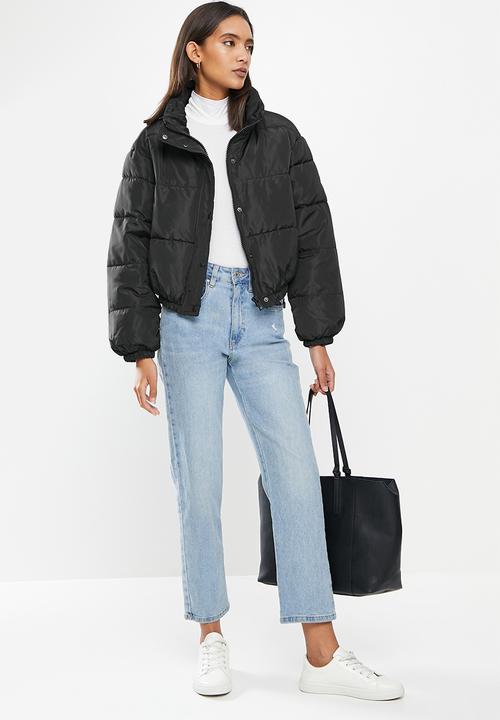 Stella Morgan - Long sleeve puffer jacket - black