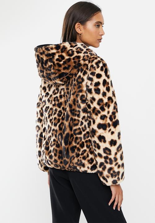 Stella Morgan - Long sleeve reversible puffer jacket - black