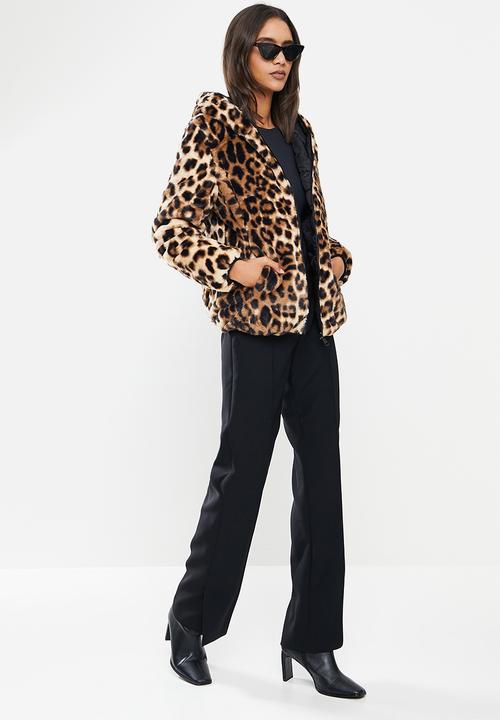 Stella Morgan - Long sleeve reversible puffer jacket - black