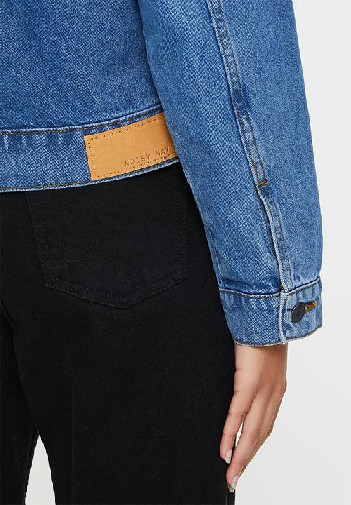 Noisy May - Maja long sleeve jacket - medium blue denim