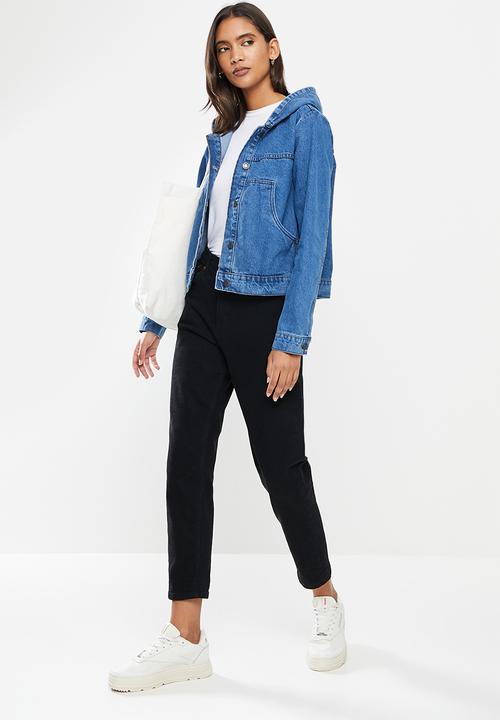 Noisy May - Maja long sleeve jacket - medium blue denim