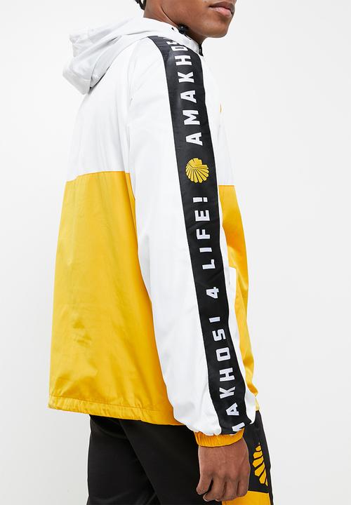 Kaizer Chiefs - Urban Edition - Amakhosi 4 Life Windbreaker - Yellow & White