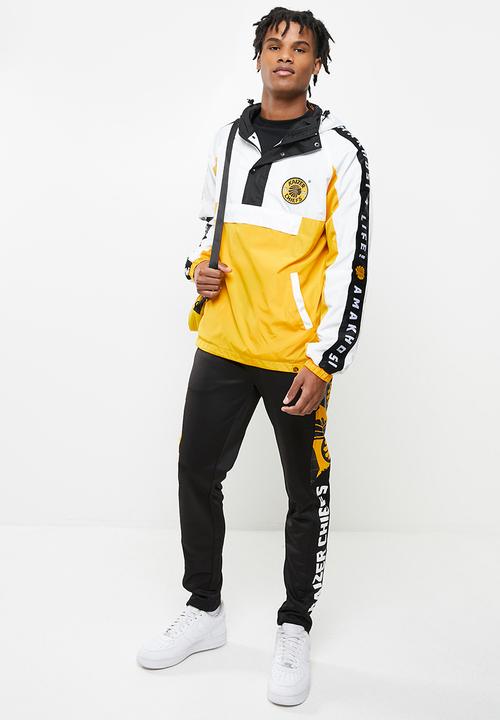 Kaizer Chiefs - Urban Edition - Amakhosi 4 Life Windbreaker - Yellow & White
