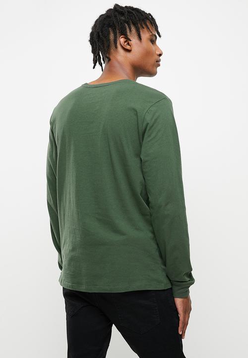 Hurley - Evd wsh oao icon long sleeve - green