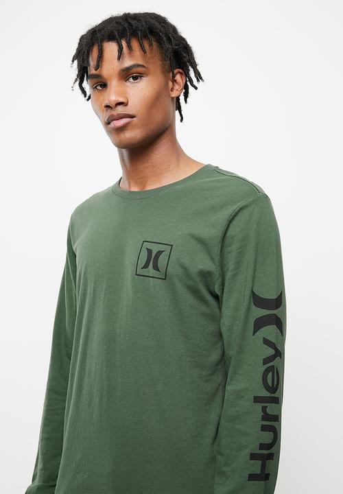 Hurley - Evd wsh oao icon long sleeve - green