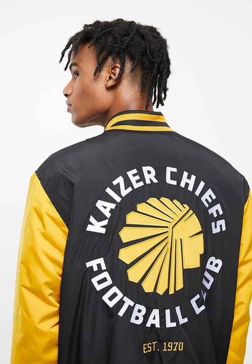 Kaizer Chiefs - Urban Edition - Collegiate varsity jacket - black & yellow