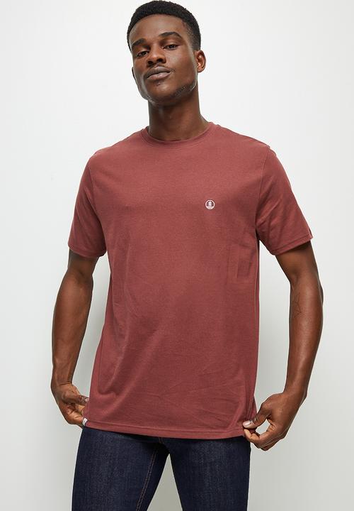 Lark & Crosse - 3-Pack organic crew neck tee chest embroidery - multi