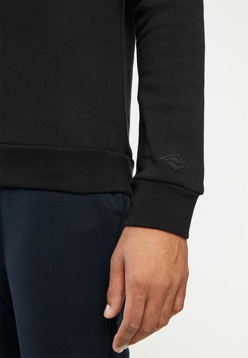 Replay - Replay utility logo crew sweat - black