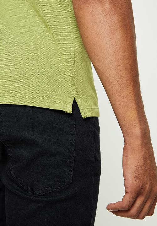 Replay - Replay washed golfer - olive