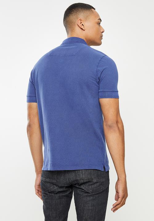 Replay - Replay washed golfer - navy