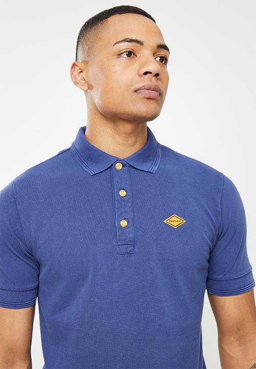 Replay - Replay washed golfer - navy