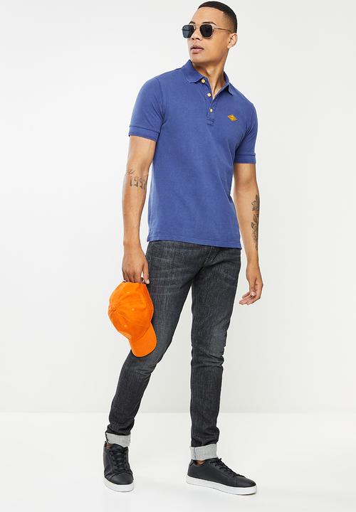 Replay - Replay washed golfer - navy