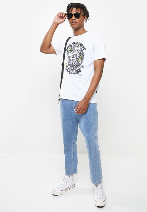 Converse - Abstract dance tee - white