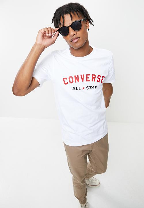 Converse - All star tee - white