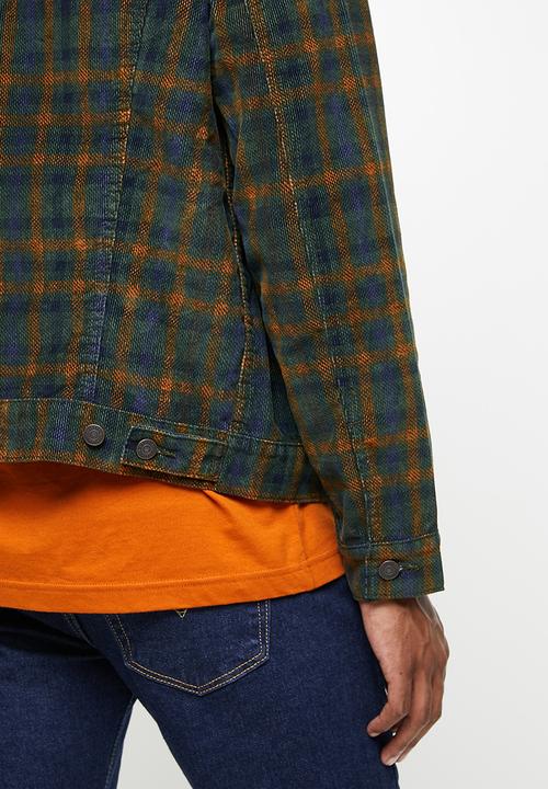 Levi’s® - The trucker jacket liliana plaid - mossy green