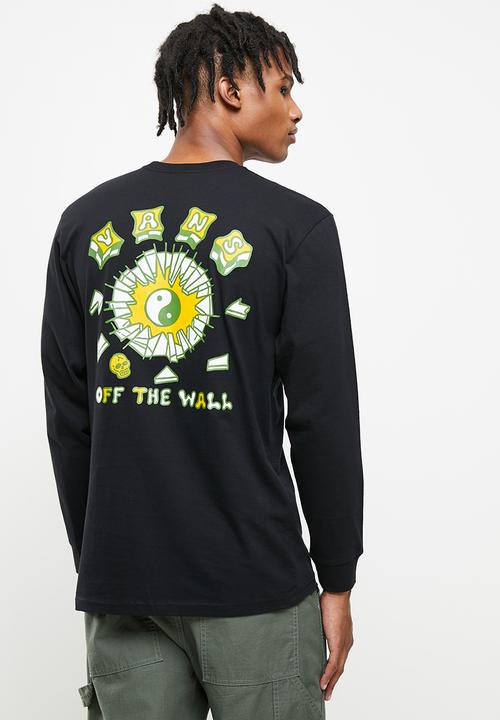 Vans - Shattered balance long sleeve - black