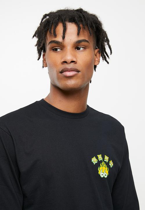 Vans - Shattered balance long sleeve - black
