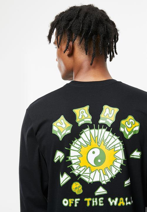 Vans - Shattered balance long sleeve - black