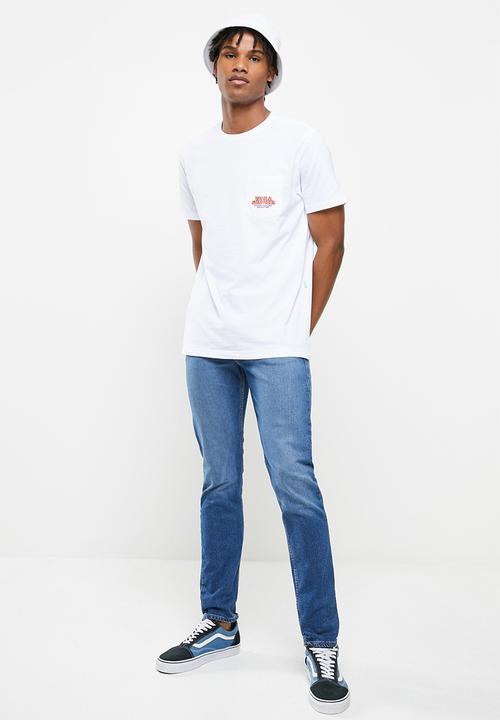 Vissla  - Solutions organic pocket tee - white