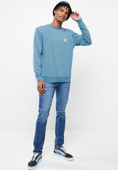 Vissla  - Solid sets eco crew - heritage blue