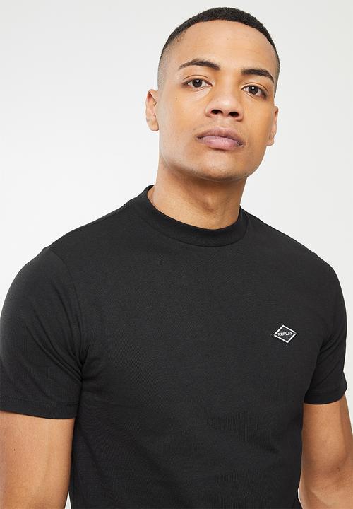 Replay - Essential logo tee - black