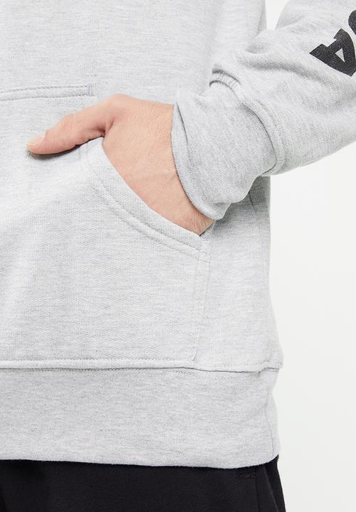 DC - DC Star Pullover Hoodie- Heather Grey