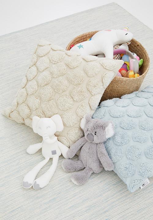 Sixth Floor - Tufted dobby cushion cover - marshmallow