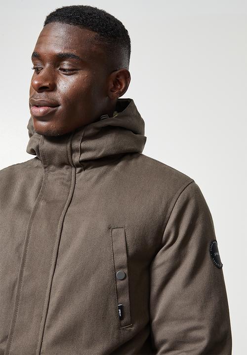 Superbalist - Storm padded parka - dark charcoal grey
