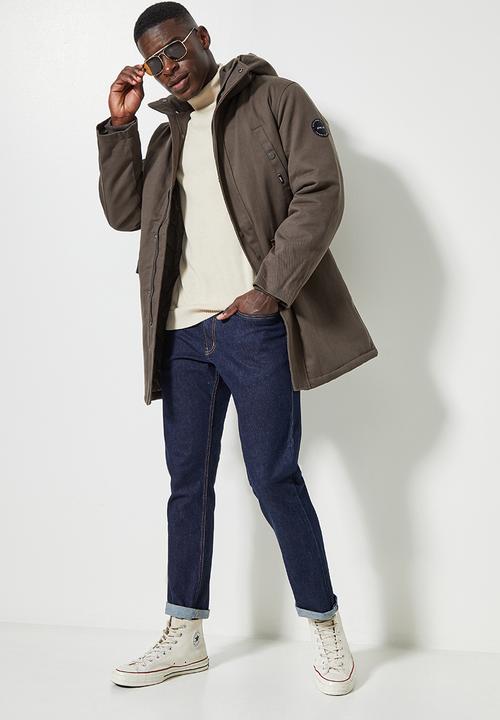 Superbalist - Storm padded parka - dark charcoal grey