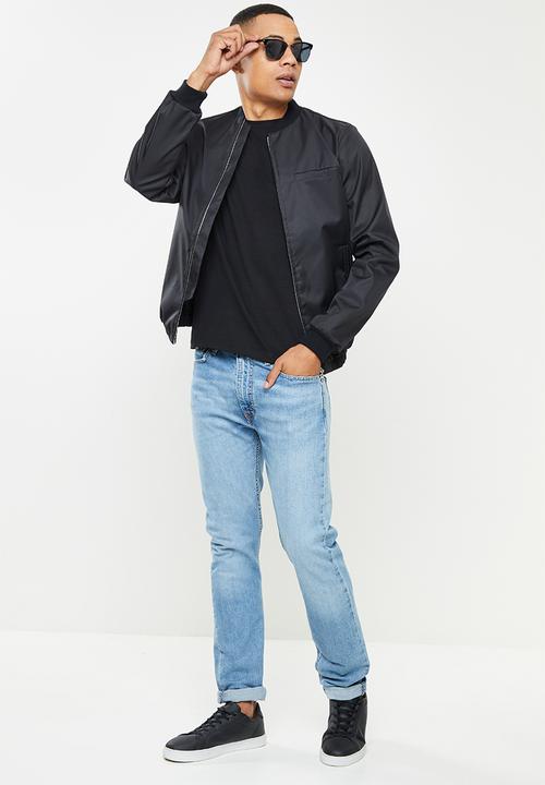 Replay - Replay crown print tee - black