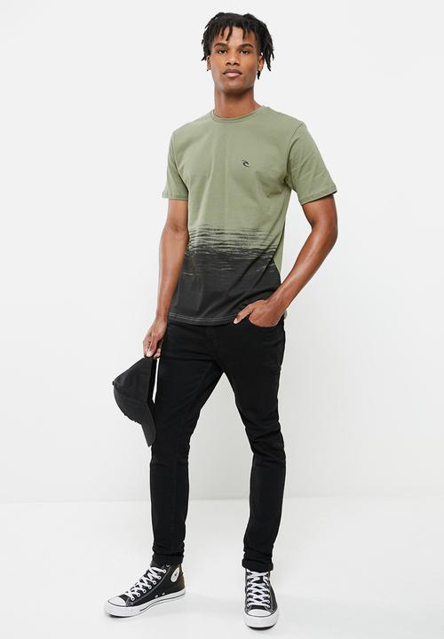 Rip Curl - Texturised hd tee - dark olive