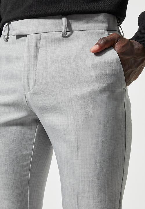 Superbalist - Charlie slim fit trouser - mid grey