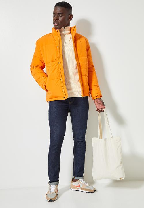 Superbalist - 1/4 zip slim fit sweater - cream