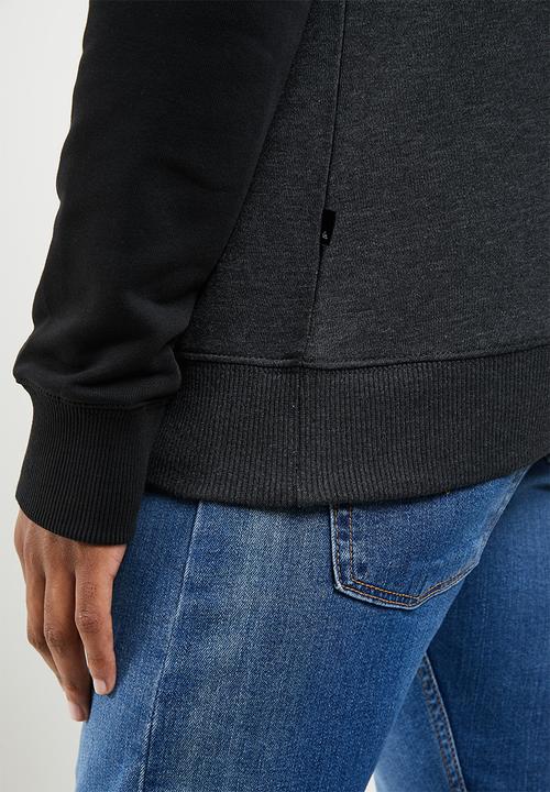Quiksilver - Everyday Crew Sweatshirt - grey & black 