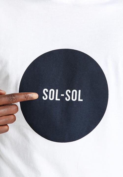 Sol-Sol - Navy Circle Tee