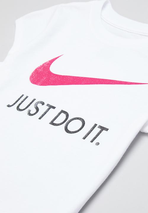 Nike - Nkg swoosh jdi short sleeve tee - white