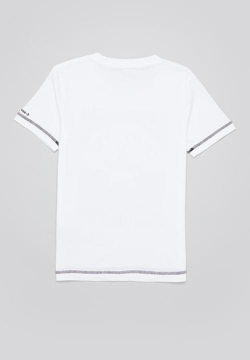 Converse - Cnvb untilited short sleeve T-shirt - white