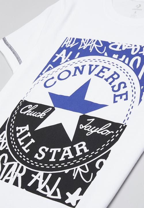 Converse - Cnvb untilited short sleeve T-shirt - white