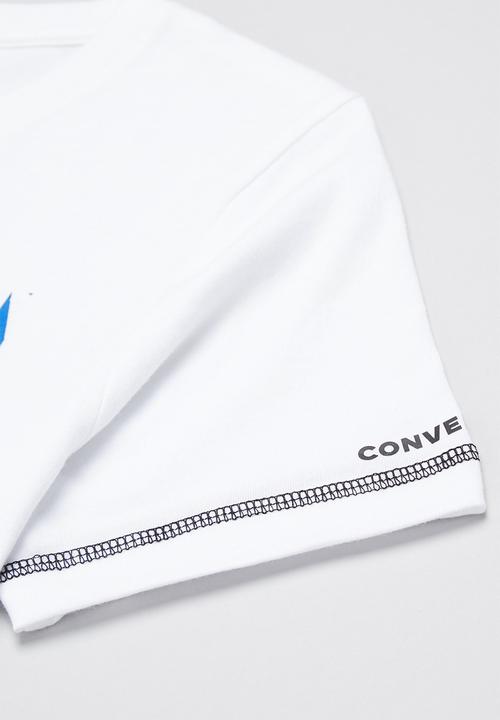 Converse - Cnvb untilited short sleeve T-shirt - white