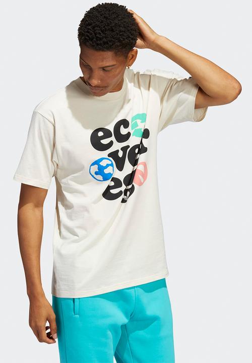 adidas Originals - Eco Over Ego Tee  - non-dyed & multicolor