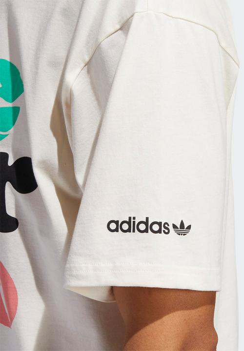 adidas Originals - Eco Over Ego Tee  - non-dyed & multicolor