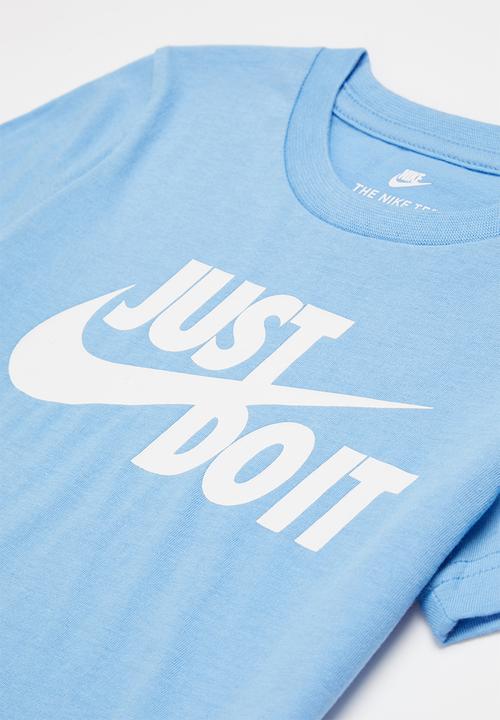Nike - Nkb jdi swoosh split tee - university blue