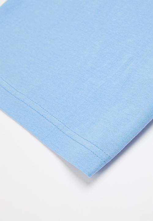 Nike - Nkb jdi swoosh split tee - university blue