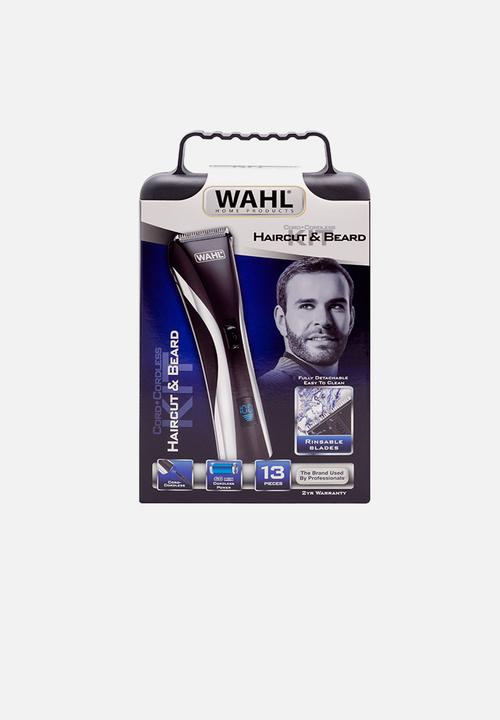 WAHL - Rechargeable LCD Cord/Cordless Haircut & Beard Kit