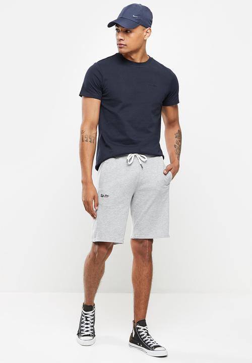 Aca Joe - Aca joe small logo embroidered tee - navy