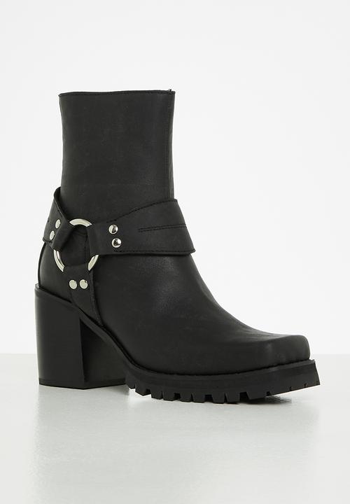 Jeffrey Campbell - Benton-hrn boot - black