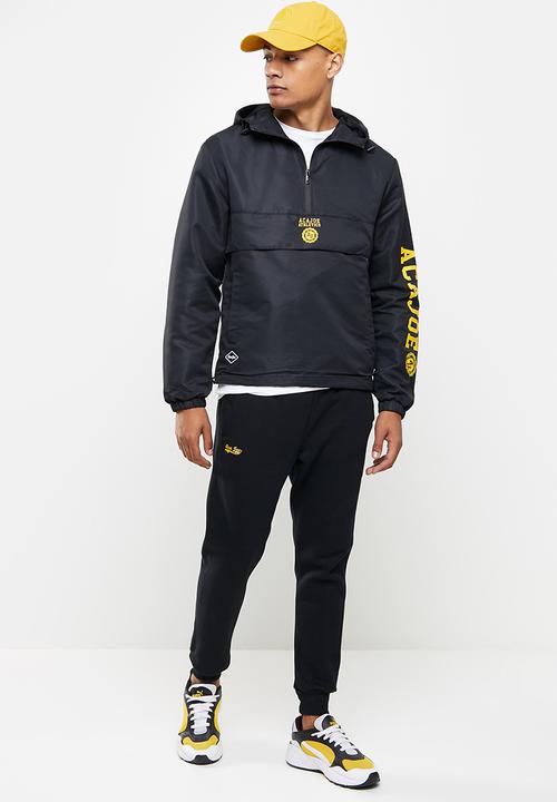 Aca Joe - Aca joe lightweight pouch pocket parka - black 